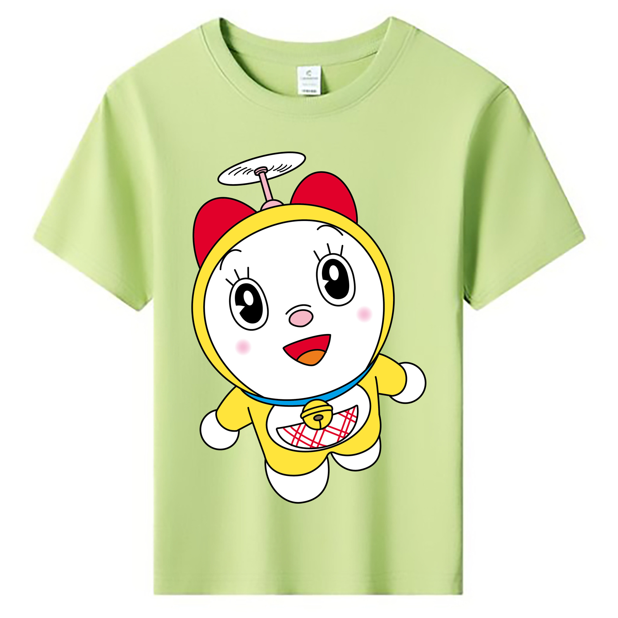 （画像用） ドラえもん ドラミ Doraemon Dorami 綿100％キッズTシャツ（フロントプリント）